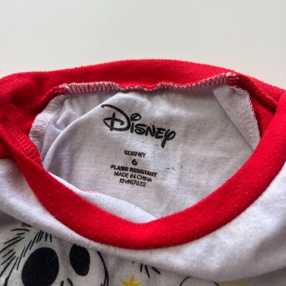 Kids 6 Nightmare Before Christmas Jack Sally Zero Holiday Pajamas - Picture 5 of 6